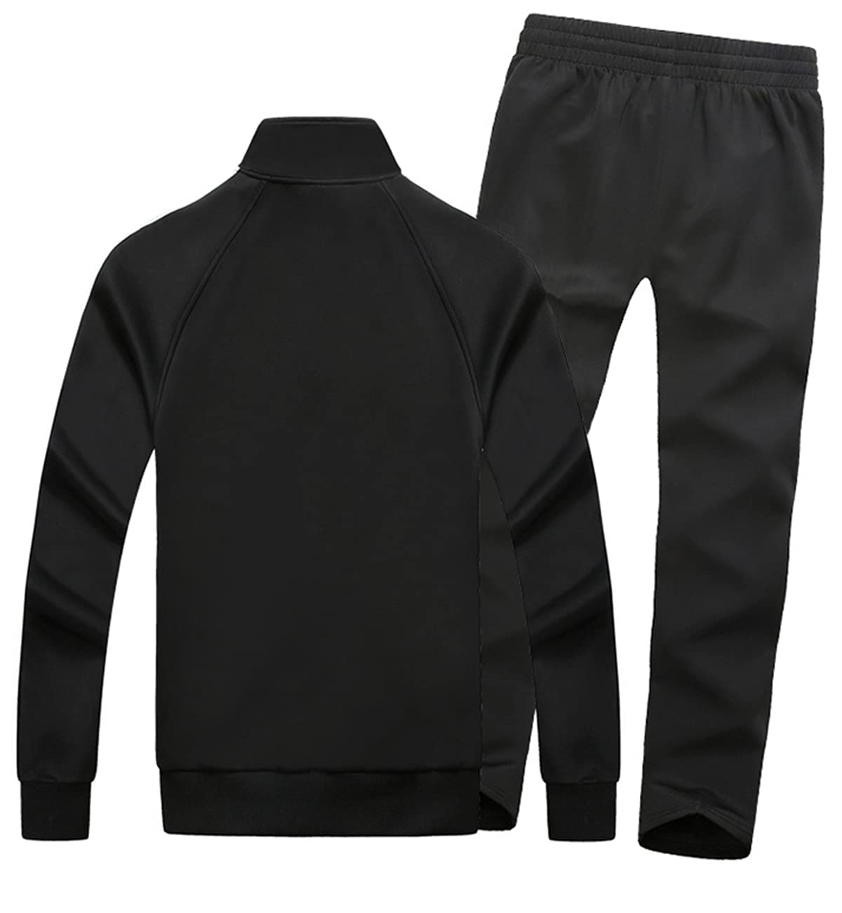 **Men's Athletic Tracksuit Set - Full Zip Hoodie & Jogger Pants - Casual Sports, Gym & Running Sweatsuit for Workout & Streetwear**    *(Perfect for Gym Training, Jogging, Outdoor Sports & Everyday Casual Wear)*