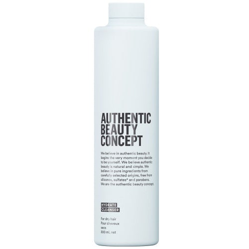 Authentic Beauty Concept Hydrate Cleanser - Gentle Hydrating Face Wash for Dry & Sensitive Skin | Daily Moisturizing Cleanser for Women & Men | Perfect for Morning & Night Skincare Routine