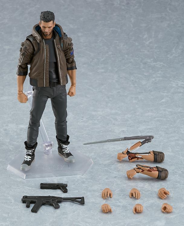 Figma #523 V (Male Version) Cyberpunk 2077 Action Figure - Collectible Anime Model for Display & Gaming Enthusiasts