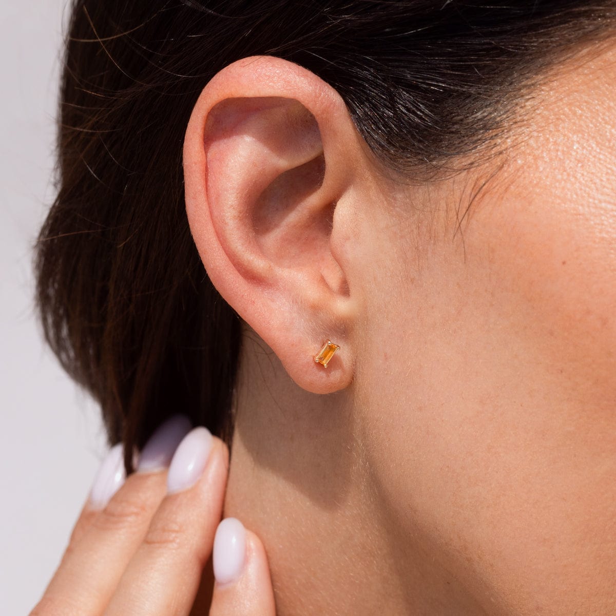Birthstone Stud Earrings - Genuine Gemstone Jewelry for Women & Girls | Perfect for Gifts, Birthdays & Special Occasions