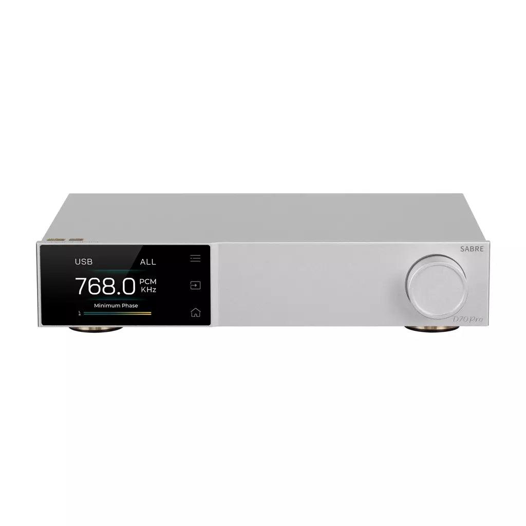 Topping D70 Pro DAC - High-Resolution Audio Decoder with Bluetooth 5.0 & XLR Outputs for Home Theater & Studio Recording