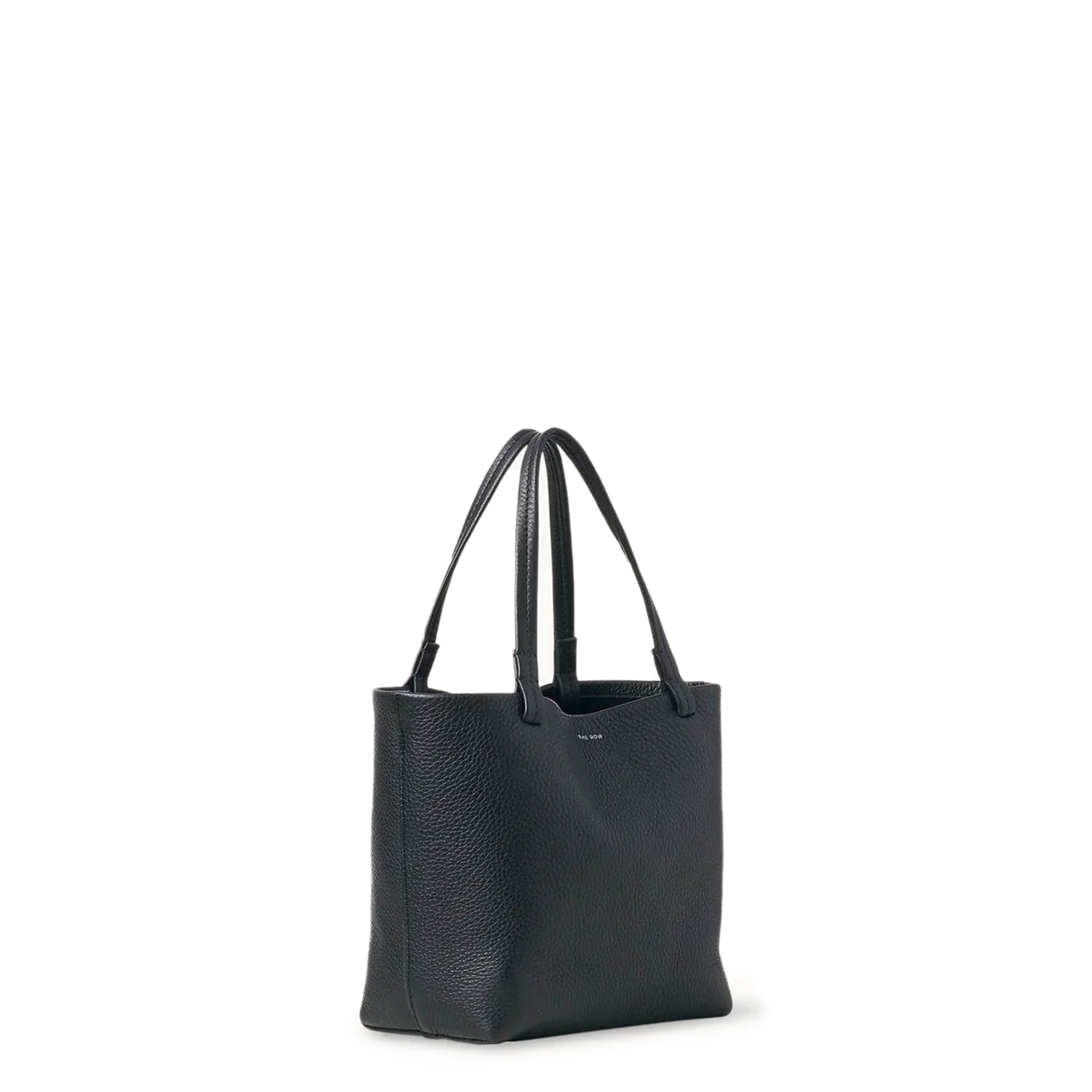 Park Small Tote Grained Leather Handbag in Black - Perfect for Work, Travel & Everyday Use