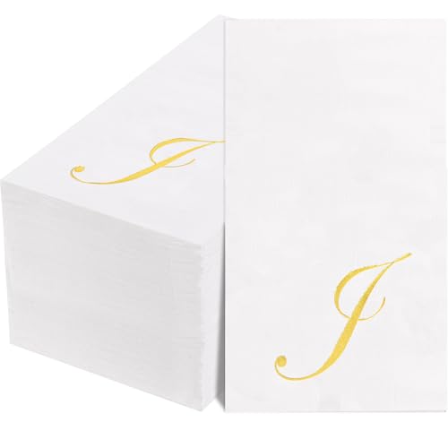 Gold Letter J