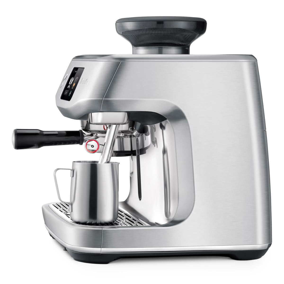 Breville Oracle Jet Espresso Machine with Automatic Milk Frother - Stainless Steel (BES985BSS) | Professional Coffee Maker for Home Baristas & Coffee Lovers | Perfect for Kitchens, Offices & Cafés