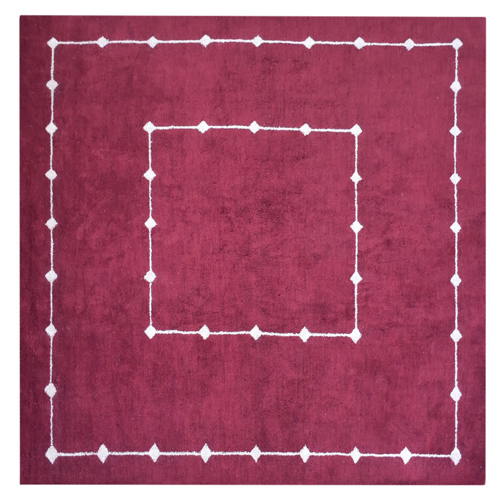 Luxury Haven Hand Knotted Rug - Premium Wool Handmade Area Rug for Living Room, Bedroom & Dining - Soft & Durable Home Decor