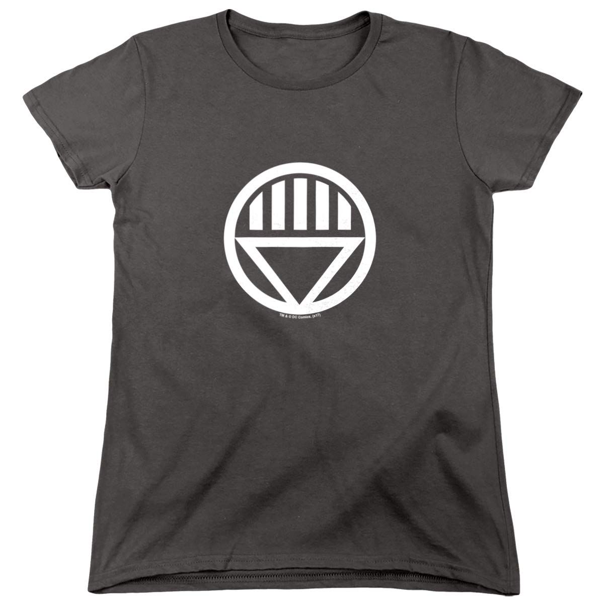 Green Lantern Black Lantern Logo Women's T-Shirt | DC Comics Superhero Graphic Tee | Casual Wear & Cosplay Costume