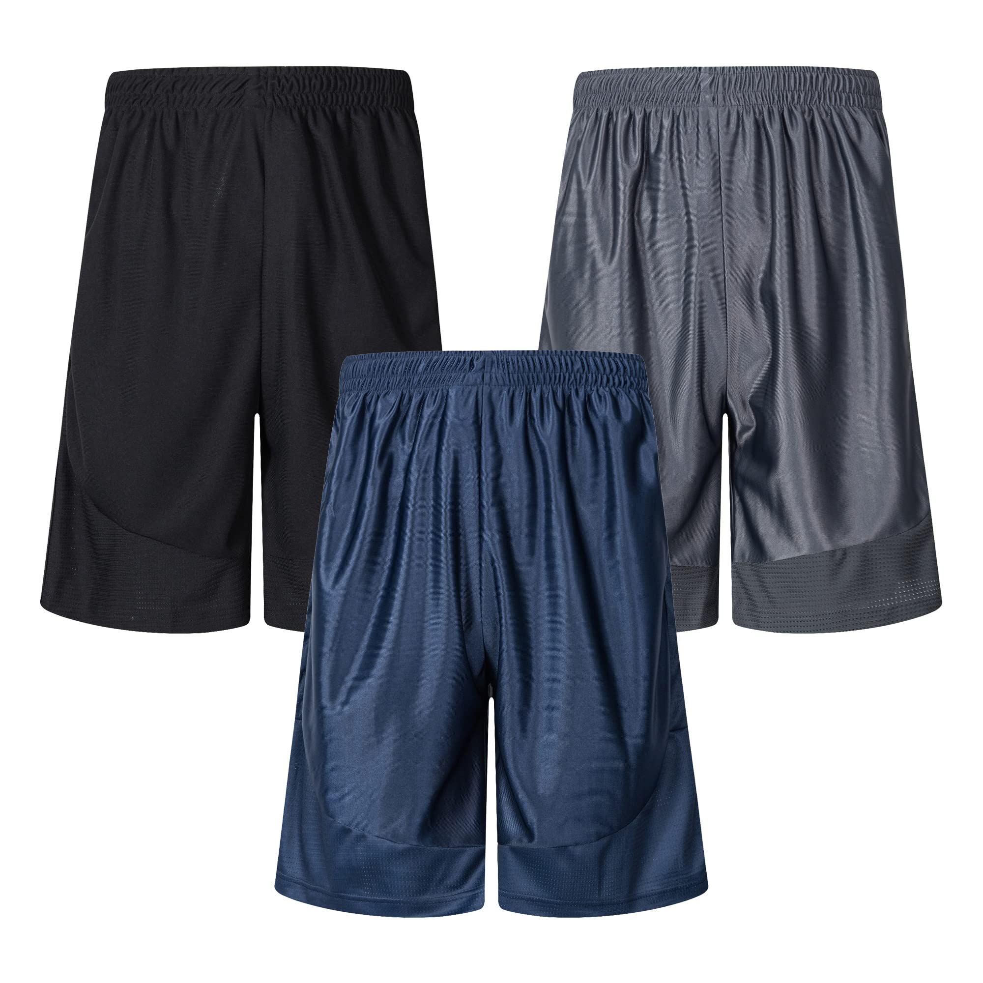 Abovewater Men's Basketball Shorts with Deep Pockets - Breathable Running Shorts & Gym Training Shorts with Adjustable Drawstring - Perfect for Basketball, Running, Workouts & Casual Wear