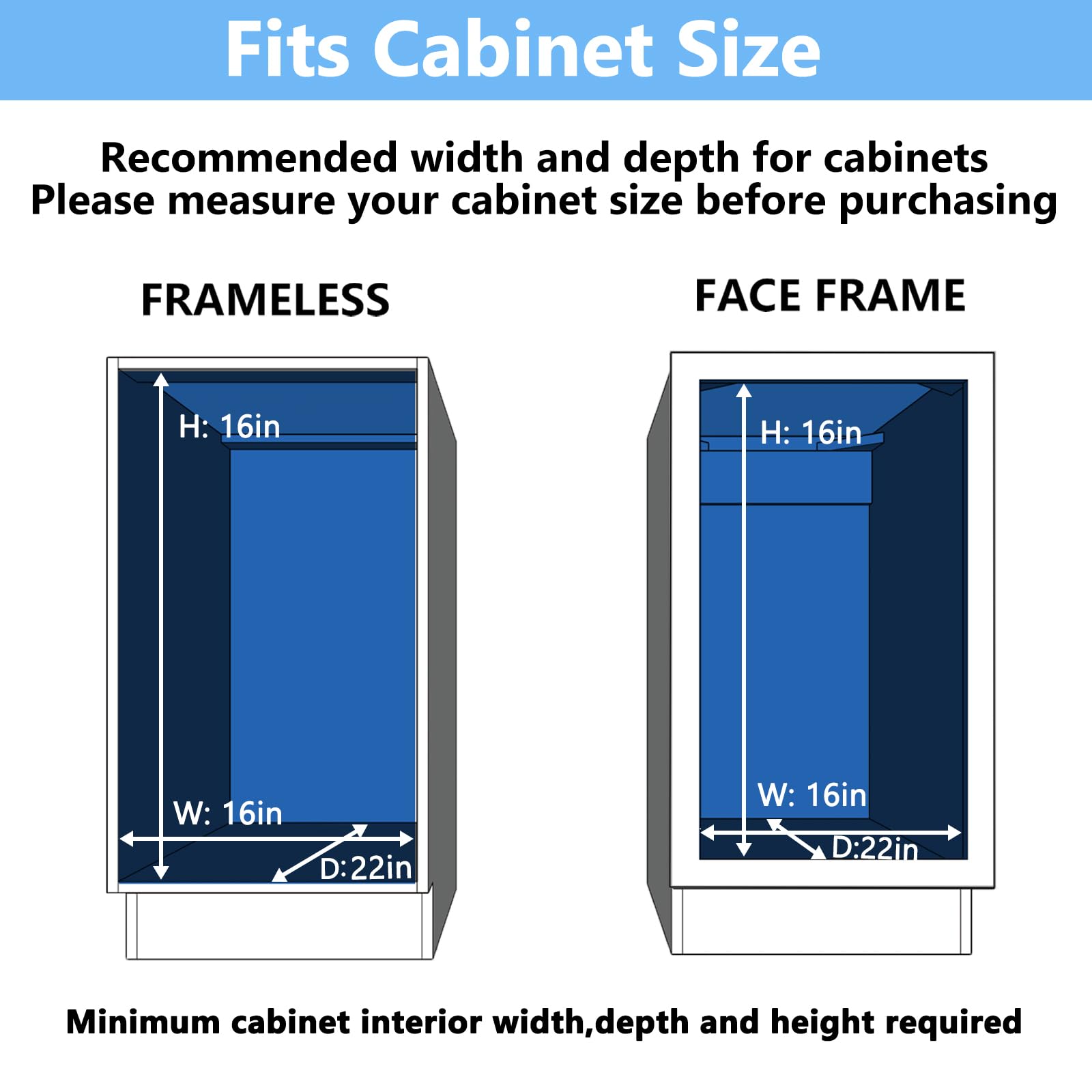 LOVMOR 2 Tier Pull Out Cabinet Organizer - 15.5