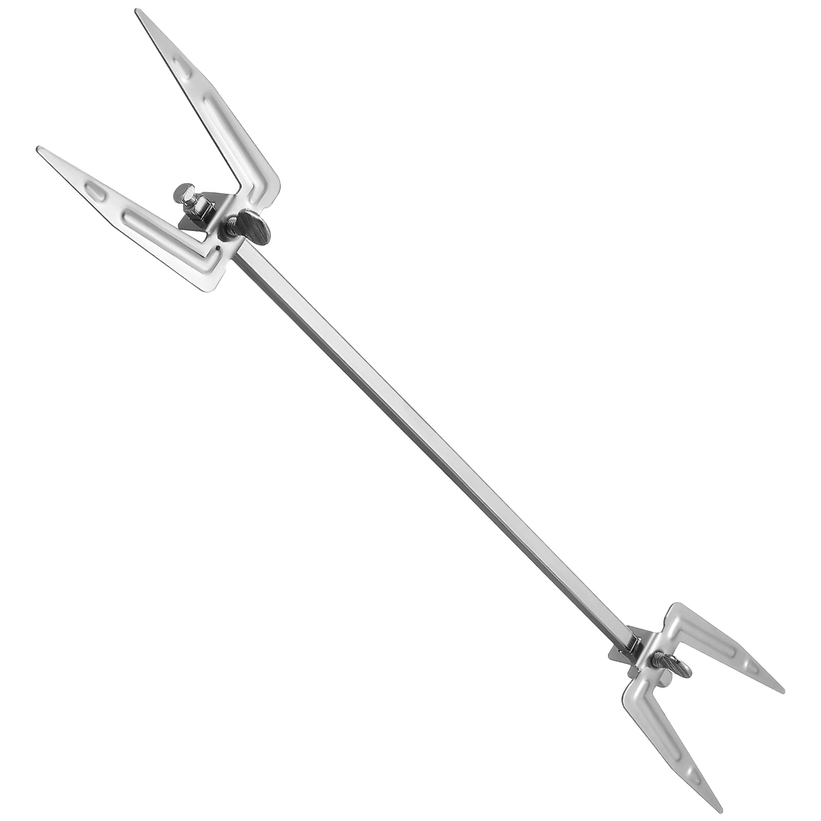 Premium Stainless Steel Roast Chicken Fork - Universal Grill Fork for Air Fryer, BBQ, Meat Skewers & Kabobs - Heavy Duty Kitchen Tool for Grilling, Roasting & Air Frying - Perfect for Outdoor Cooking, Camping & Backyard BBQs