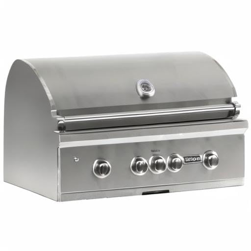 36-Inch Stainless Steel Built-In Natural Gas Grill with Infrared Sear Burner, Rotisserie & Wind Guard (C1S36NG) - Perfect for Outdoor Kitchens, Backyard BBQs, and Patio Entertaining