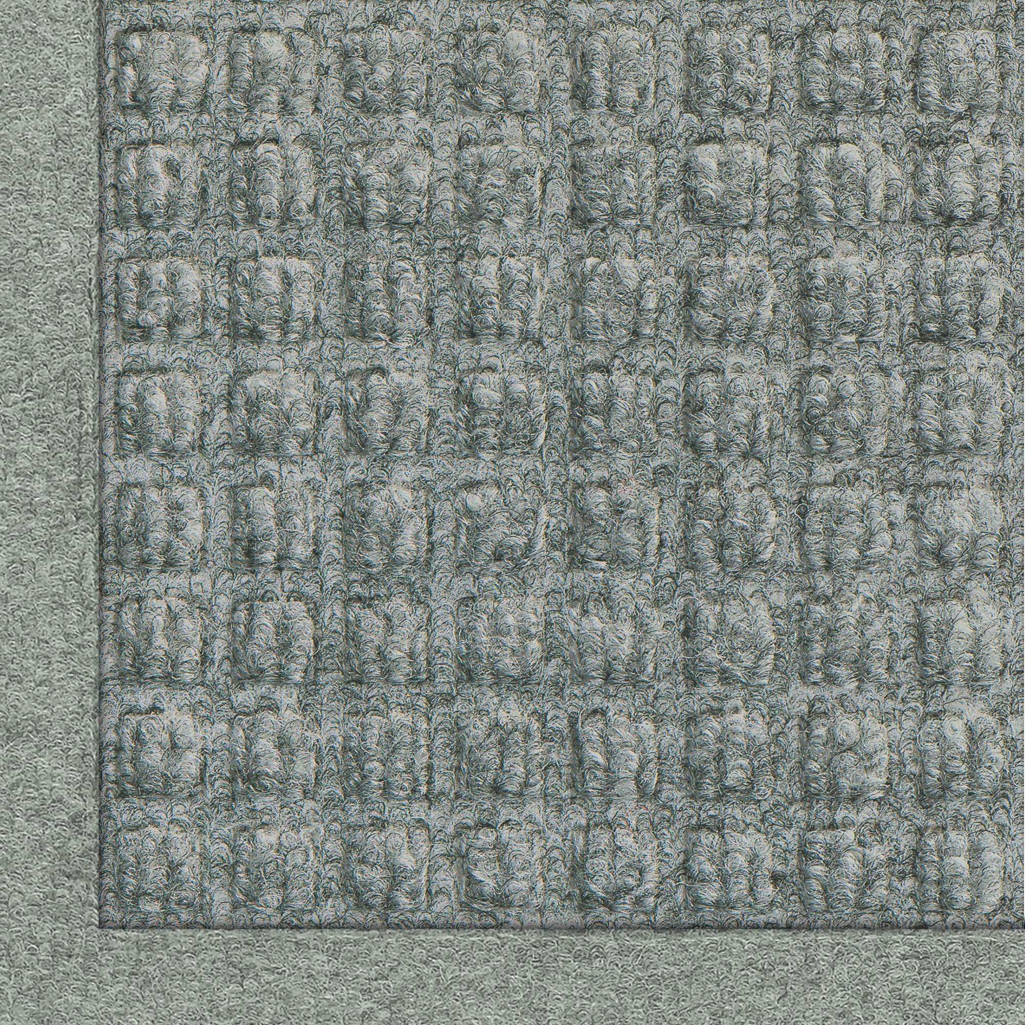 Premium 8' x 3' WaterHog Indoor/Outdoor Floor Mat - Heavy-Duty Polypropylene Fiber with Non-Slip SBR Rubber Backing, 3/8