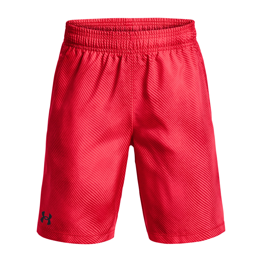 Boys' Under Armour Youth Woven Printed Athletic Shorts - Lightweight Breathable Workout & Basketball Shorts for Kids - Perfect for Sports, Gym, and Casual Wear