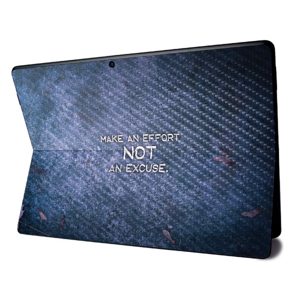Premium Carbon Fiber Skin for Microsoft Surface Pro X - Durable Textured Finish | Easy to Apply & Remove | Made in USA | Perfect for Work, Travel & Style Protection