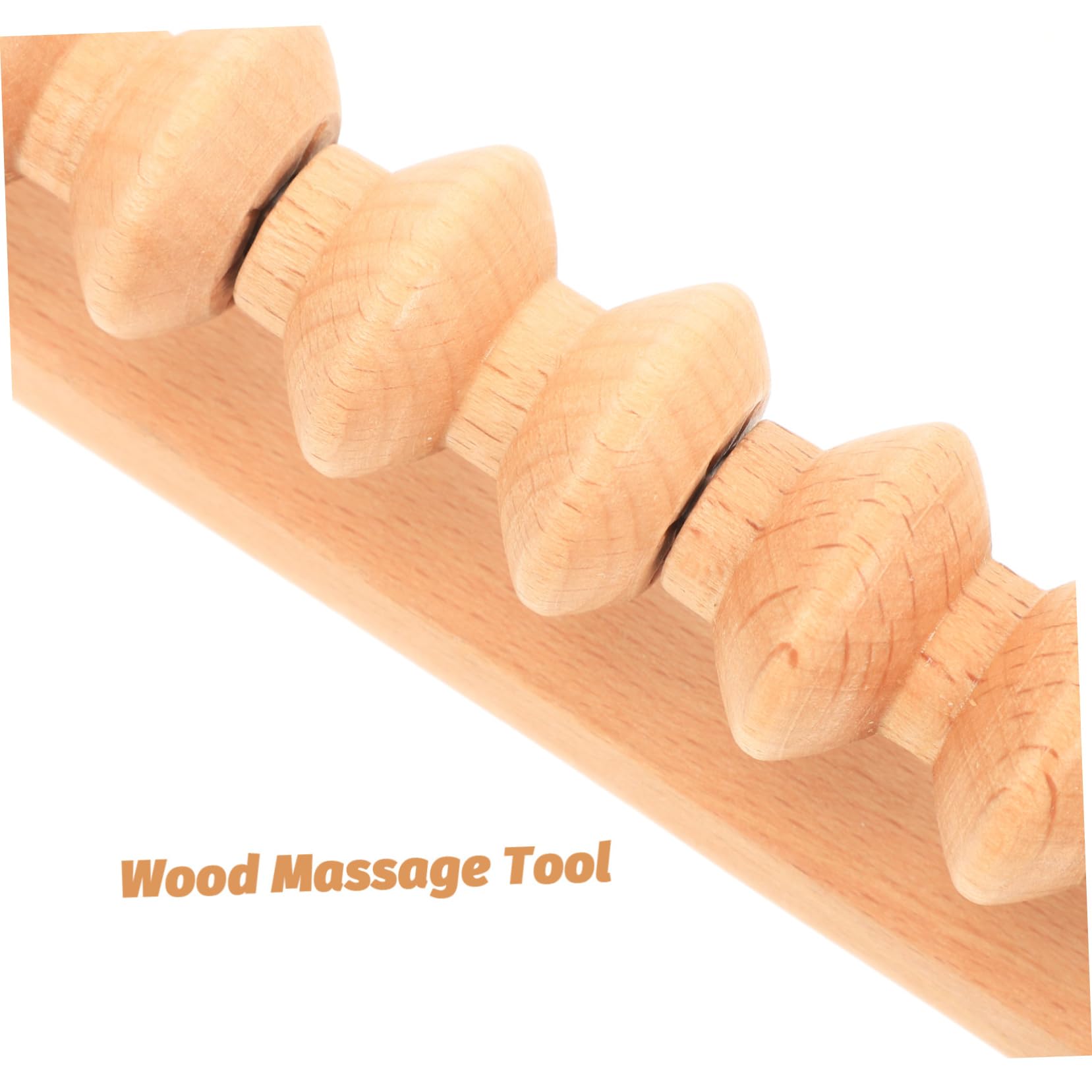 Healeved Wooden Massage Roller - Foot, Hand, Scalp, Leg & Body Massage Tool for Relaxation & Pain Relief - Perfect for Home, Spa & Gym Use