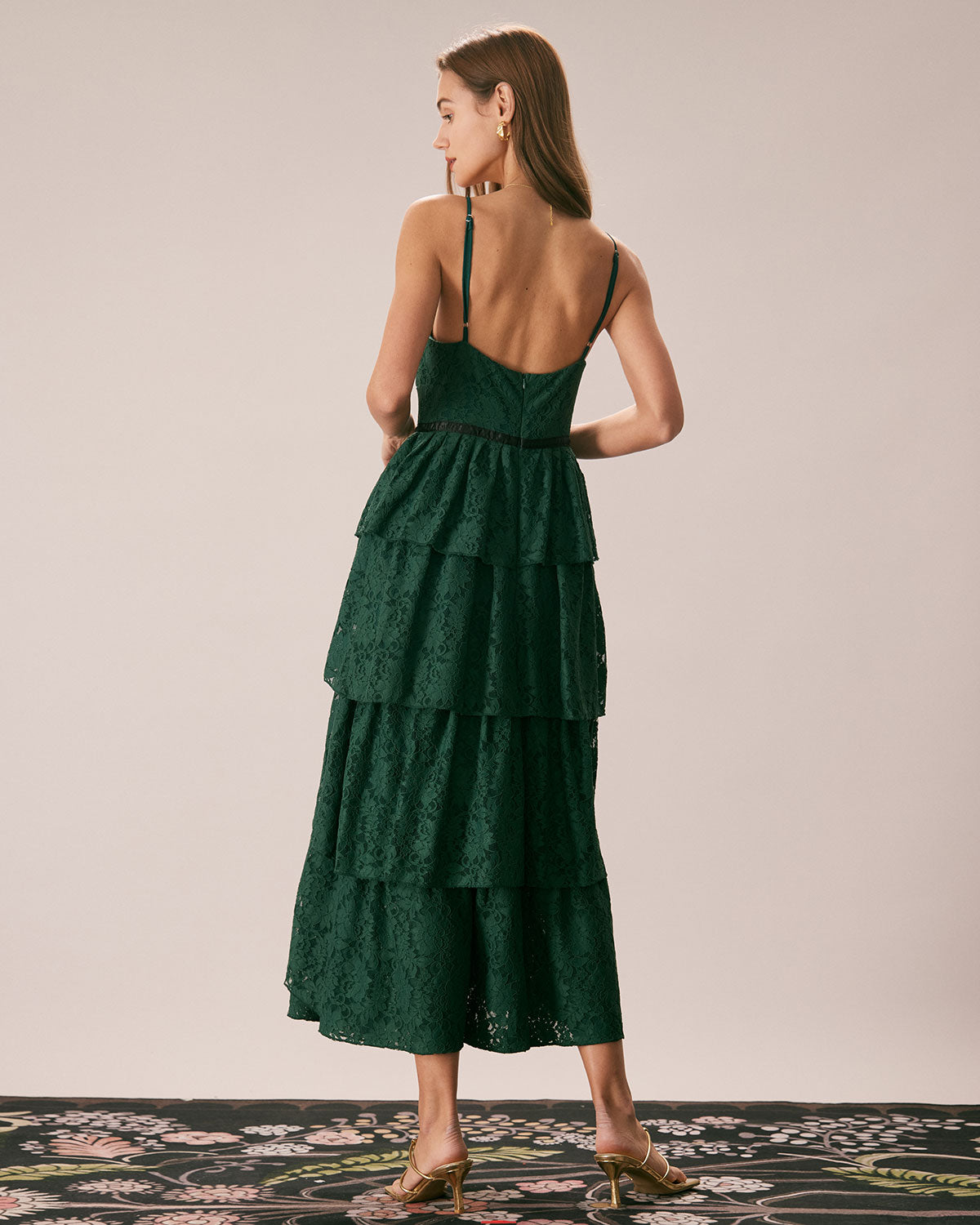 Elegant Green Sweetheart Neckline Maxi Dress for Women - Perfect for Weddings, Parties & Summer Vacations