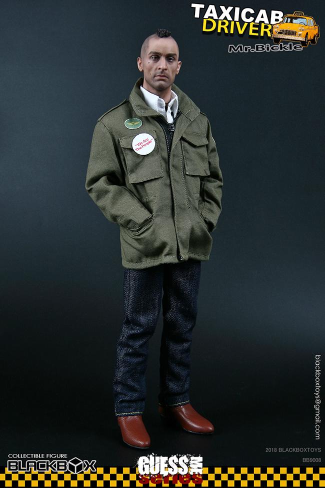 1/6 Scale Taxicab Driver Action Figure - Blackbox BB 9008 Collectible Model for Movie Fans & Display Scenes