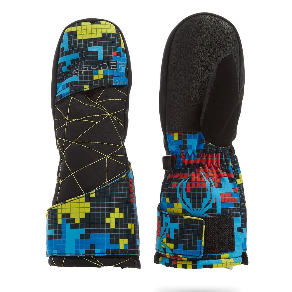 Spyder Baby Boys' Cubby Mittens - Warm Winter Gloves for Toddlers - Perfect for Snow Play, Outdoor Activities & Cold Weather Protection