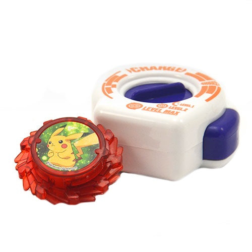 Takara Tomy Pokemon Sun & Moon Battle Wheel Spinning Top Toy - Fun Collectible Game for Kids & Fans | Perfect for Battles, Gifts & Anime Collections