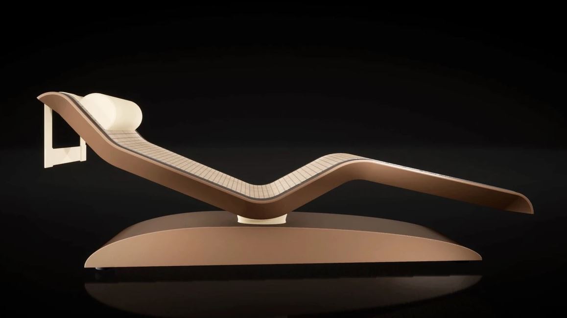 Diva Musive Infrared Heated Lounger - Modern Luxury Recliner by Fabio Alemanno | Perfect for Home Spa, Relaxation & Pain Relief Therapy