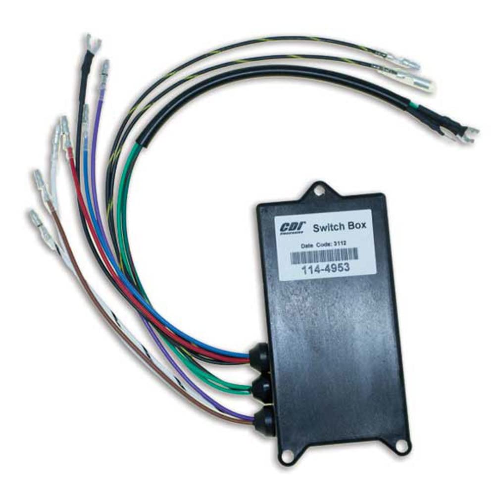 CDI Electronics 114-4953 Mercury Mariner Ignition Pack for 3 Cylinder Engines (1994-1997) - Compatible with Outboard Motors & Marine Boats