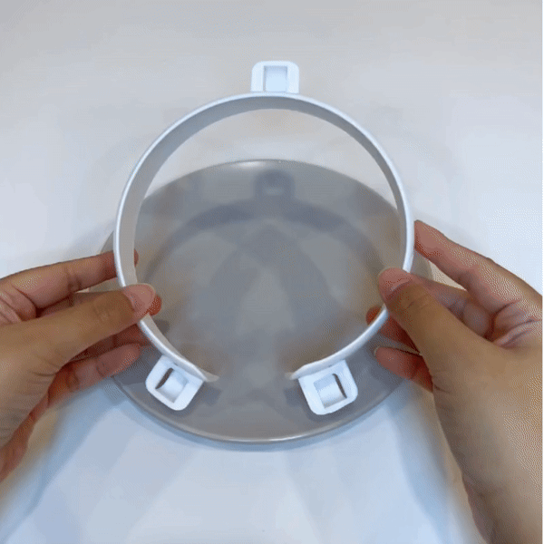HappyHome Plastic Plate Guard for Kids - BPA-Free Dish Protector for Toddlers & Babies - Perfect for High Chairs, Dining Tables & Travel - 6 Pack