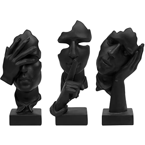 3 Pcs Black
