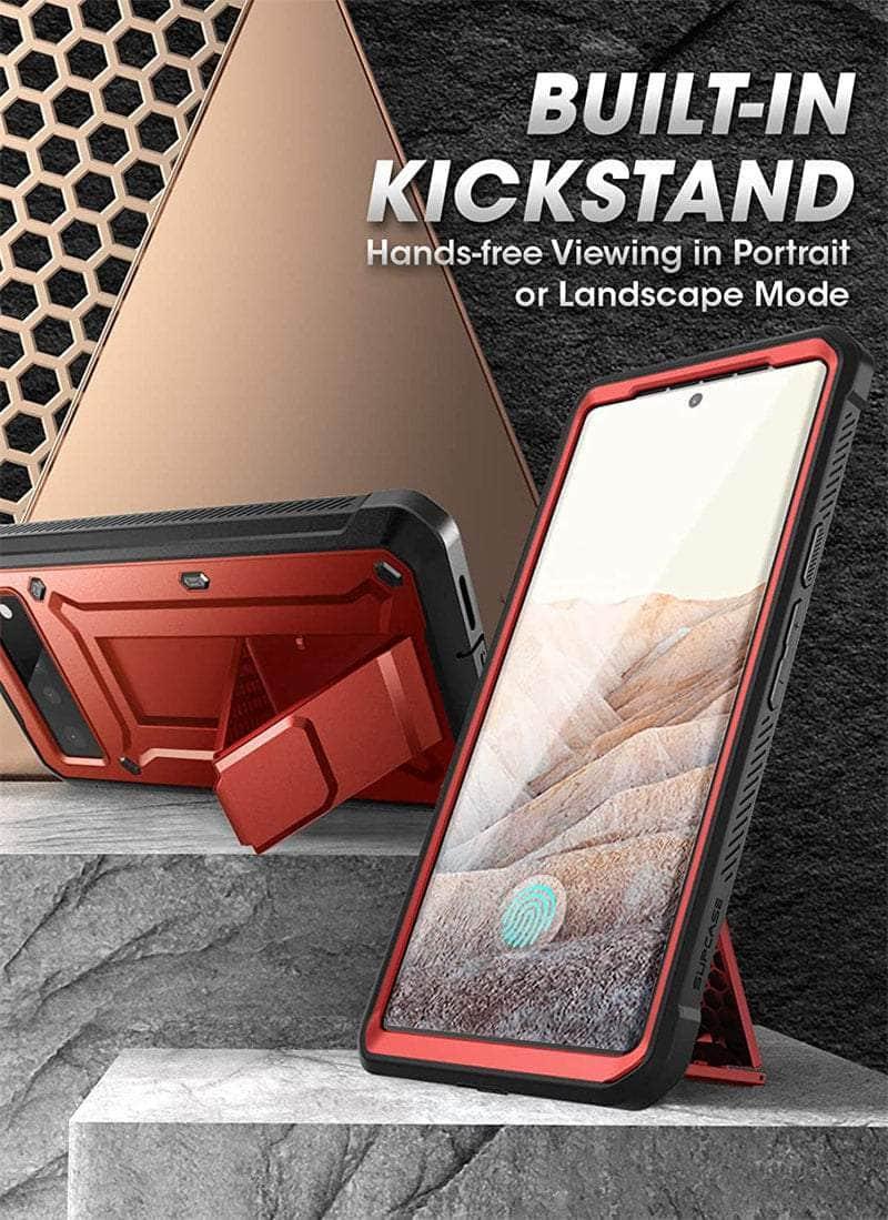 SUPCASE UB Pro Rugged Holster Case for Google Pixel 6 Pro - Full Body Protection with Kickstand | Shockproof, Military-Grade Drop Protection for Work, Outdoor & Daily Use
