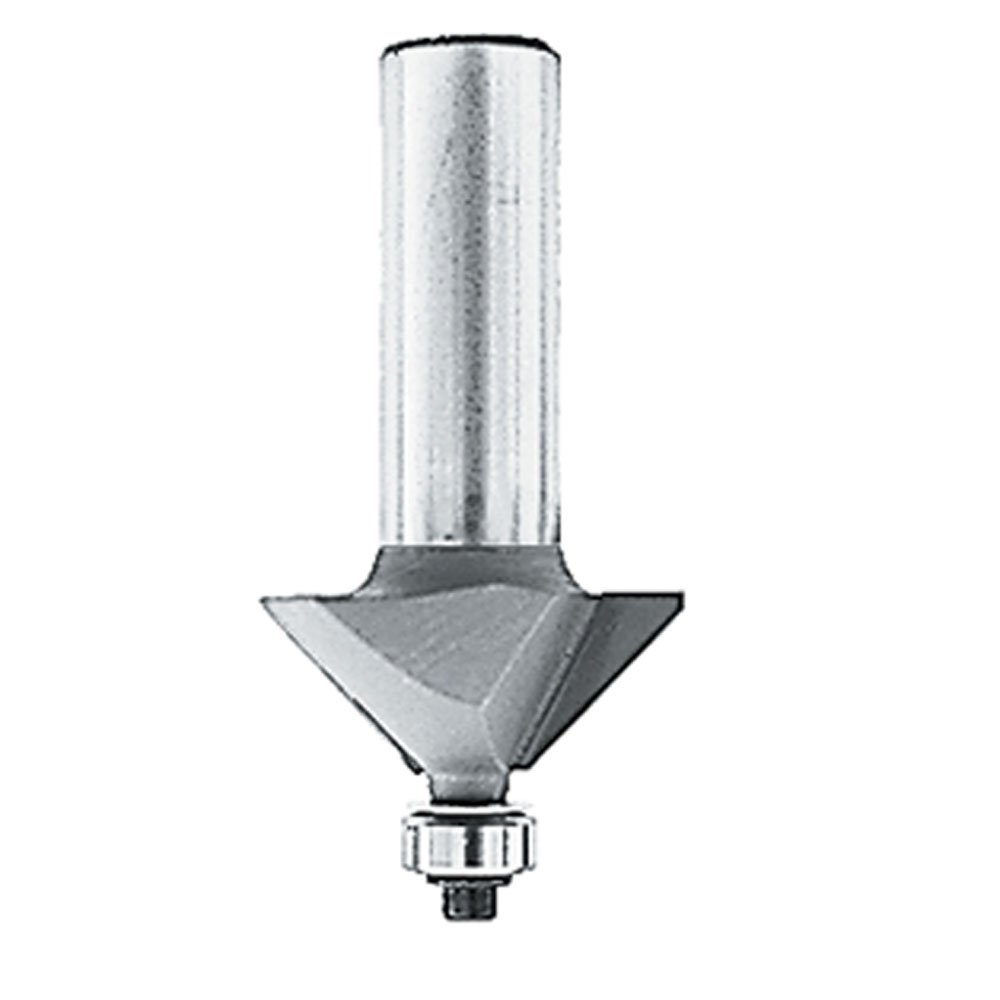 Makita 733286-A 45° Chamfer Router Bit with Carbide Tip - 1/2-Inch Shank (1/8