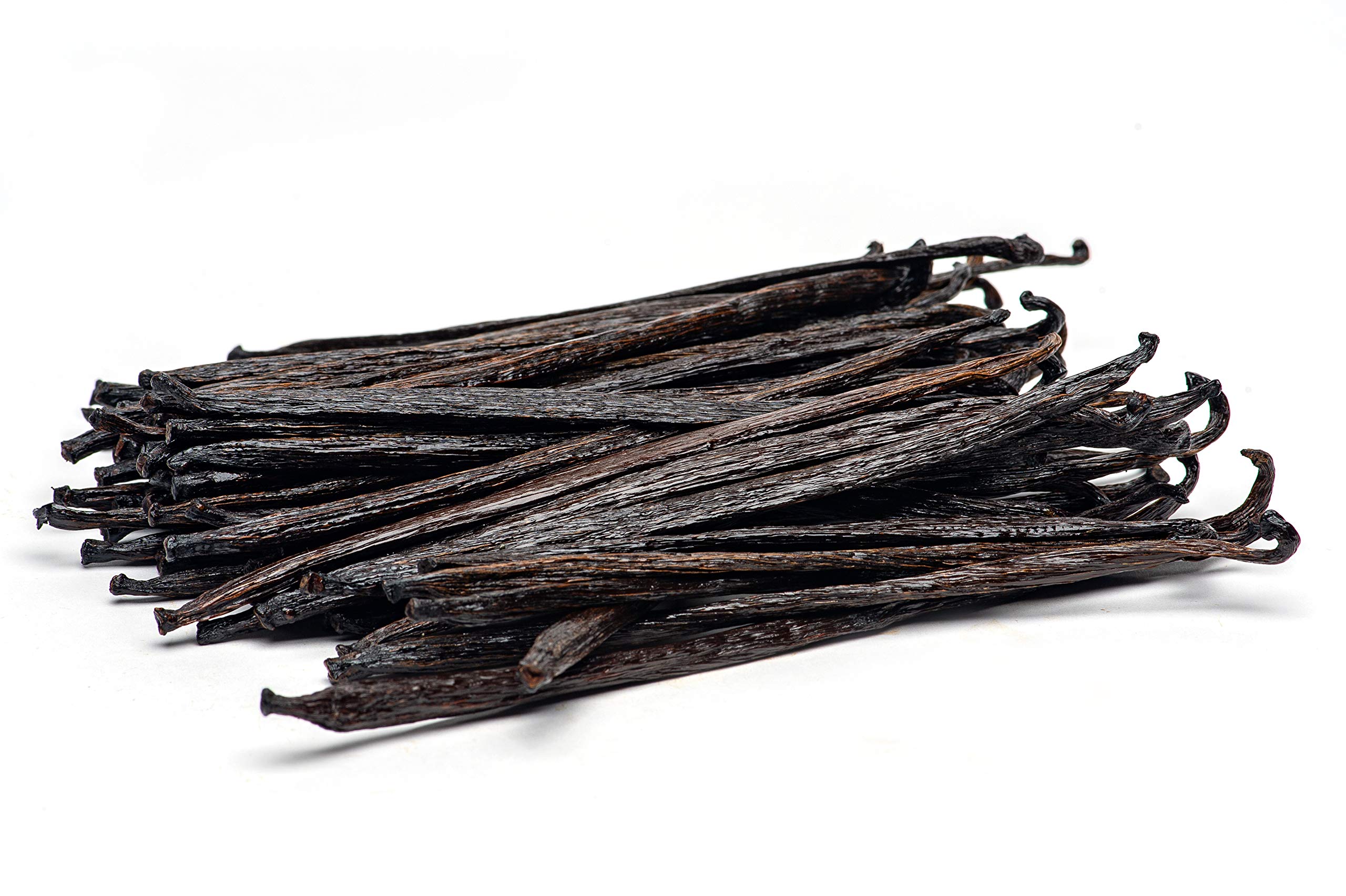 Premium Grade A Tahitian Vanilla Beans - 8 oz. Gourmet Vanilla Pods from Papua New Guinea - Perfect for Baking, Cooking, Ice Cream & Cocktail Making - Natural Flavor Enhancer for Desserts & Drinks