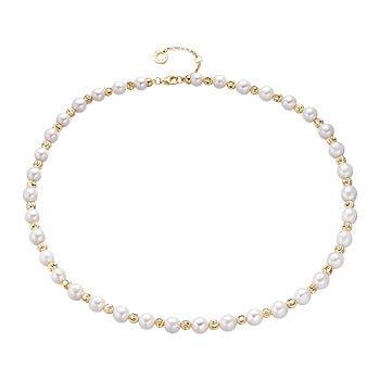 Elegant S925 Sterling Silver Baroque Pearl Necklace for Women - Perfect for Weddings, Parties & Special Occasions