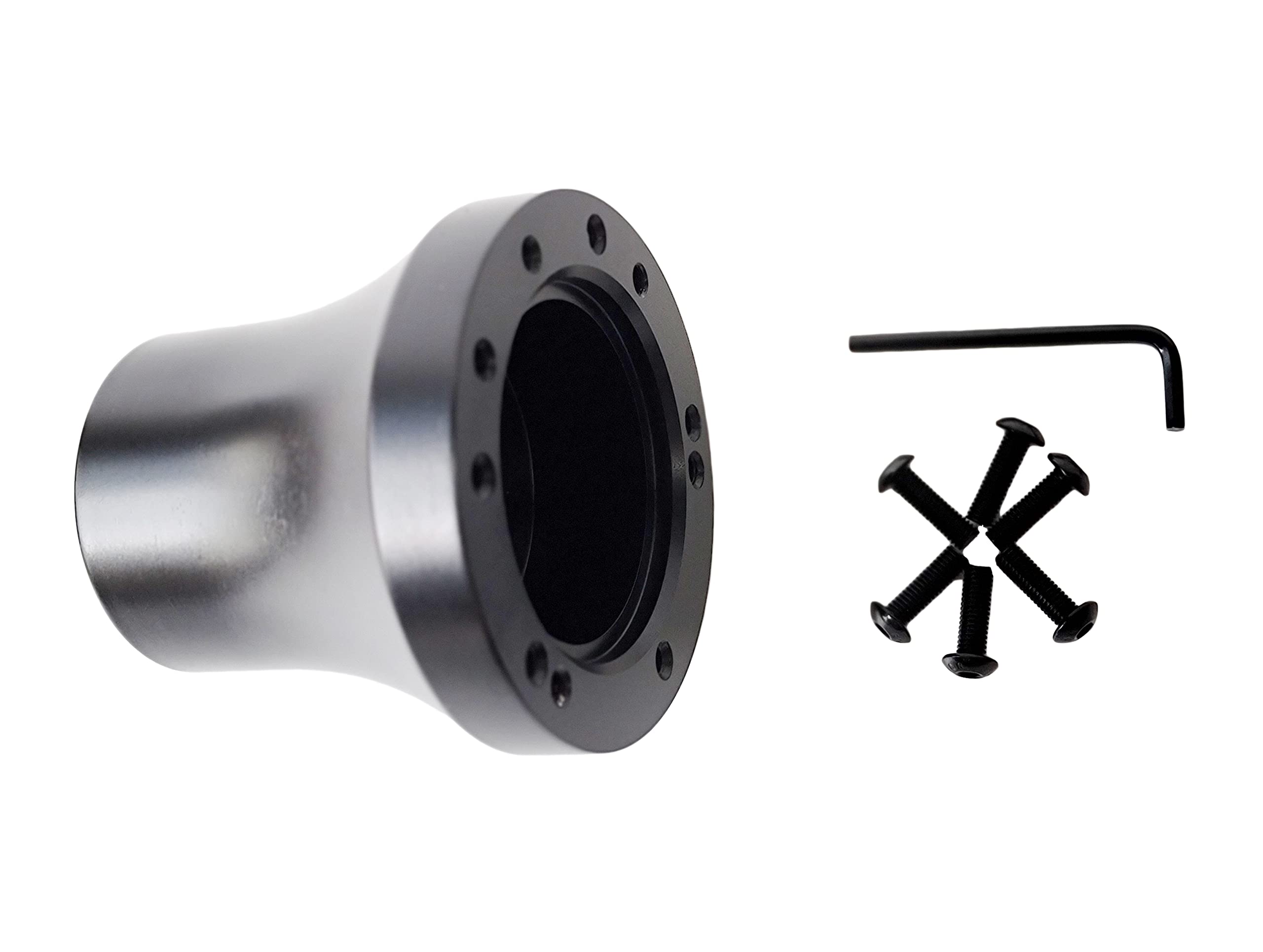 Yamaha Golf Cart Steering Wheel Hub Adapter - Black | Compatible with Yamaha Golf Carts | Perfect for Custom Upgrades & Smooth Steering Control