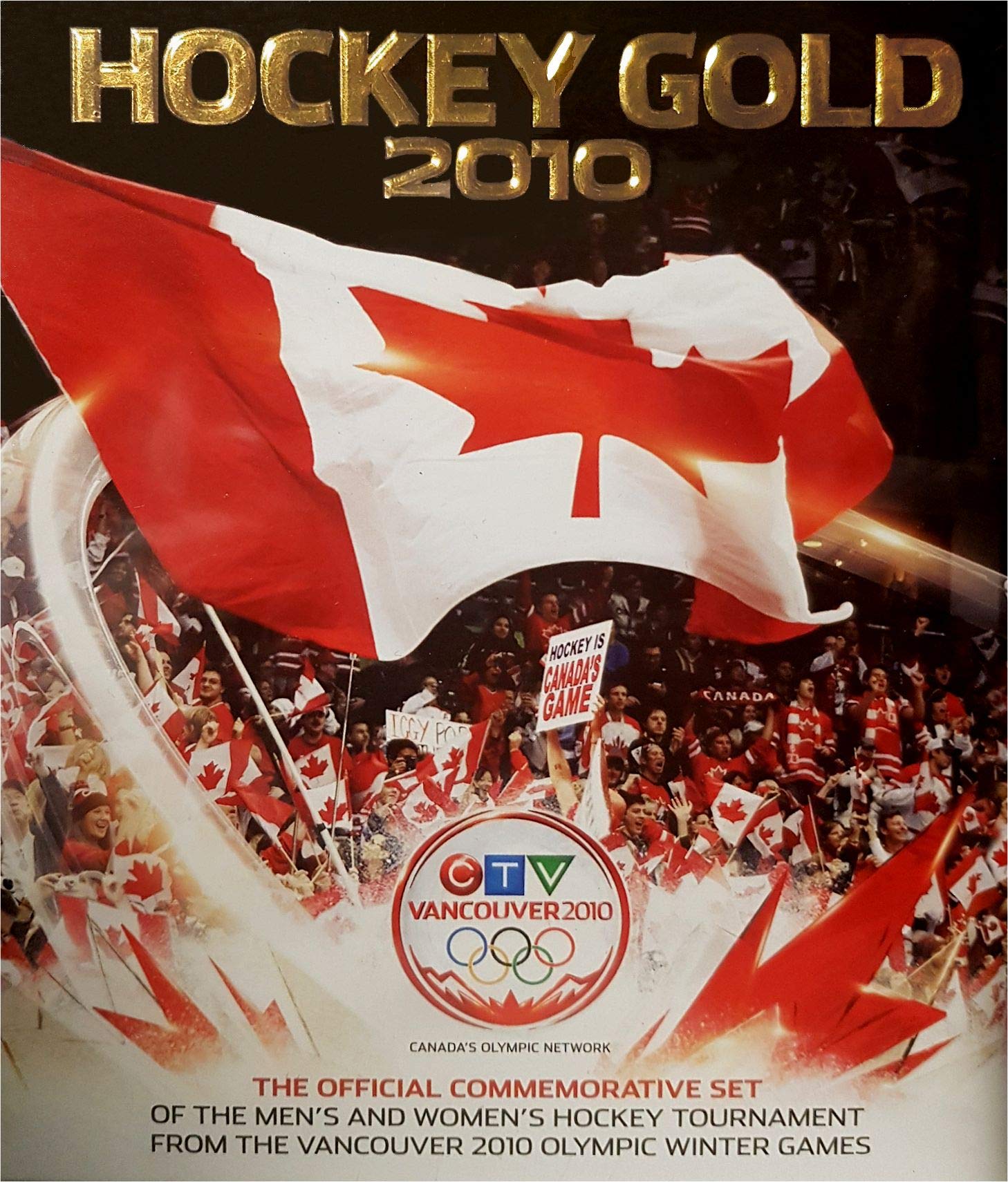 CTV Vancouver 2010 Winter Olympics Hockey Gold Medal Game Blu-ray & DVD - Relive the Epic Hockey Final at Home or for Sports Collectors