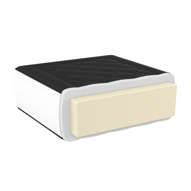 MAXYOYO Extra Thick Foldable Japanese Floor Mattress - Black | Comfortable Futon for Guest Bed, Camping & Small Space Living