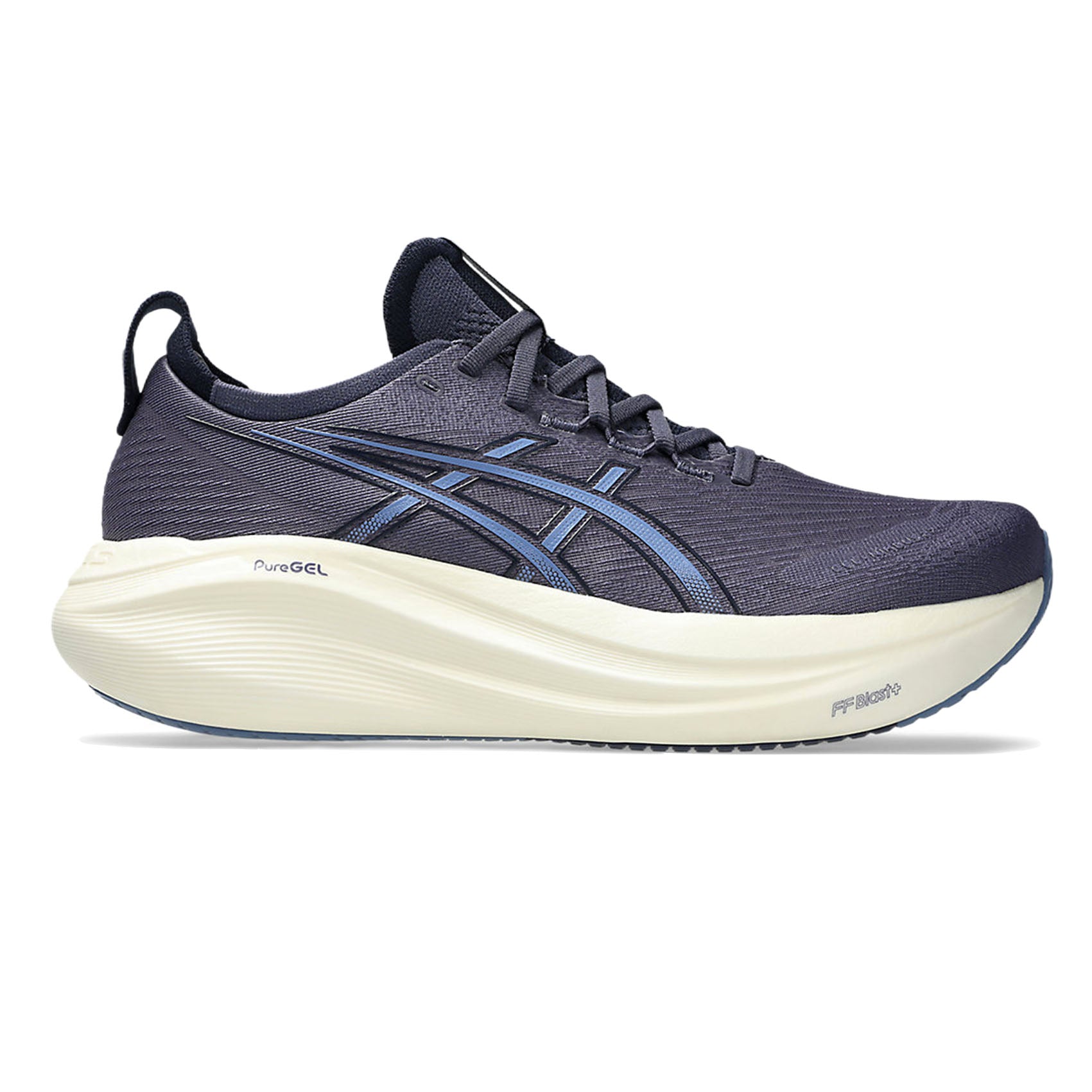 ASICS GEL-Nimbus 27 Wide Running Shoes for Men - Lightweight Cushioned Sneakers for Long Distance Running & Jogging