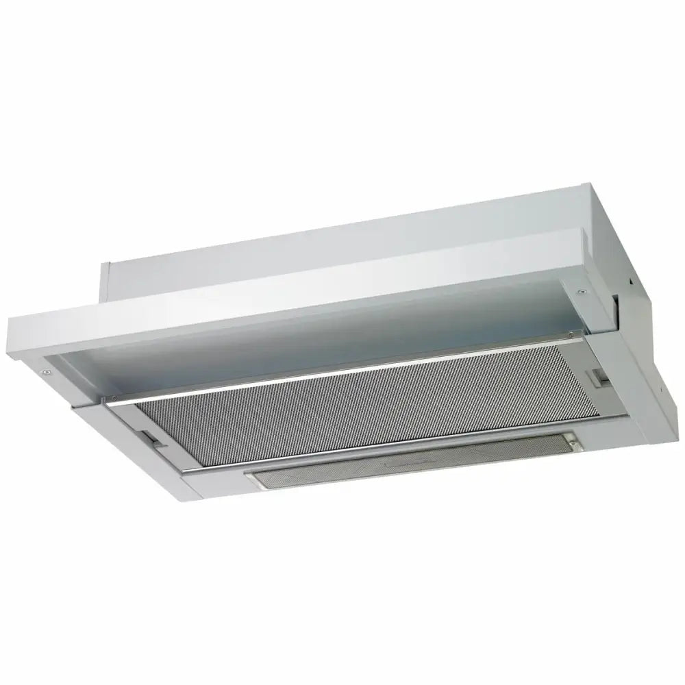 Chef CRR612WB 60cm Slide Out Range Hood - Powerful Stainless Steel Kitchen Ventilation for Stovetop Cooking, Grilling & Frying | Modern Over-the-Range Design for Home Kitchens