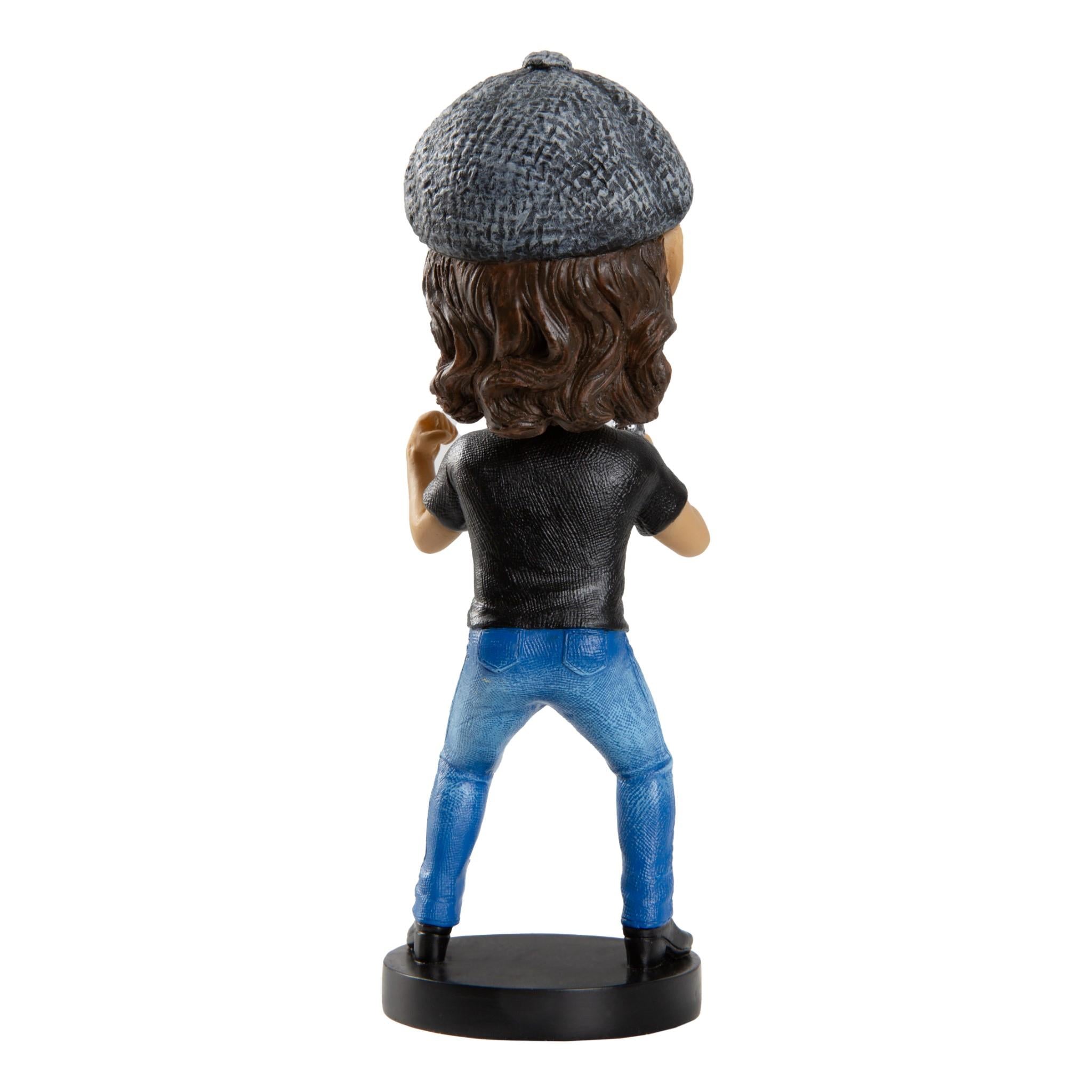 AC/DC Brian Johnson Bobblehead - Officially Licensed Collectible Rock Band Merchandise for Fans & Music Lovers - Perfect for Home Decor, Office Display & Gift Giving