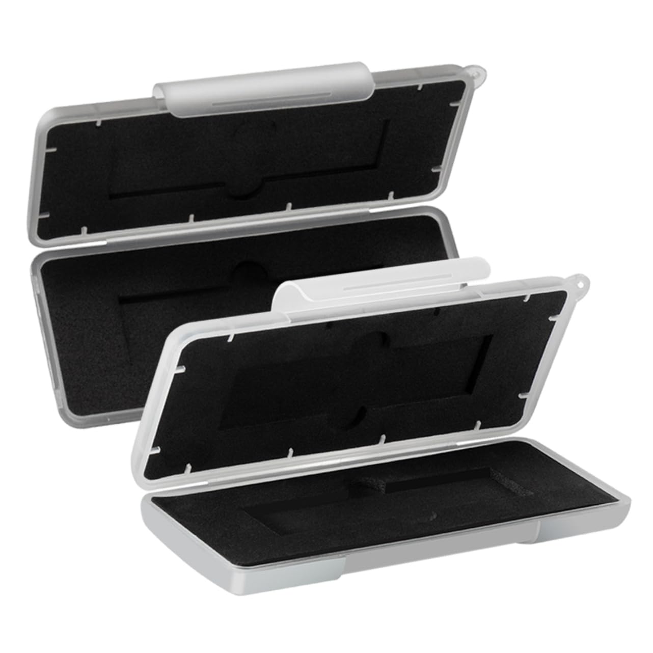 CAXUSD 3-Pack Portable Hard Drive Enclosure Case - Protective Storage Box for 2.5/3.5 Inch HDD/SSD - Durable Computer Hard Drive Carrying Case for Travel, Office & Data Backup