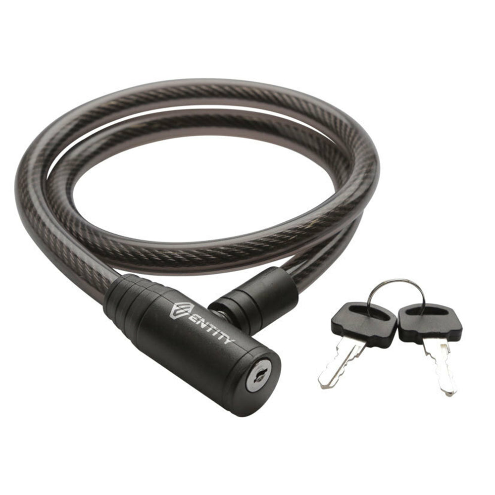 KL15 Bicycle Security Cable Lock with Key - Heavy Duty Anti-Theft Bike Lock for Outdoor Cycling, Commuting & Storage - Secure Your Mountain, Road & Electric Bikes
