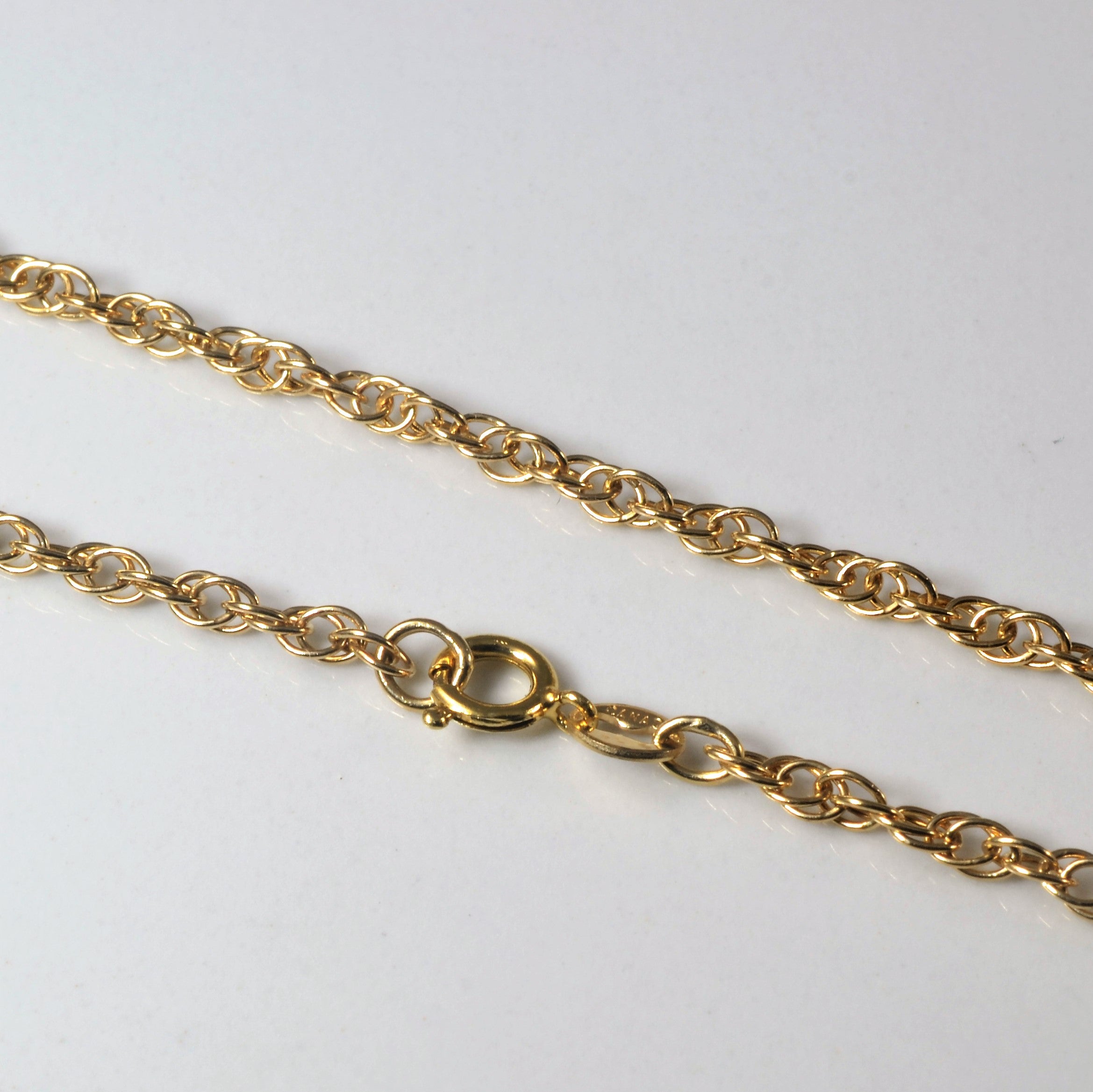 10k Yellow Gold Prince of Wales Chain Necklace - 18 Inch Solid Gold Cuban Link Chain for Men - Perfect for Gifts, Weddings & Special Occasions