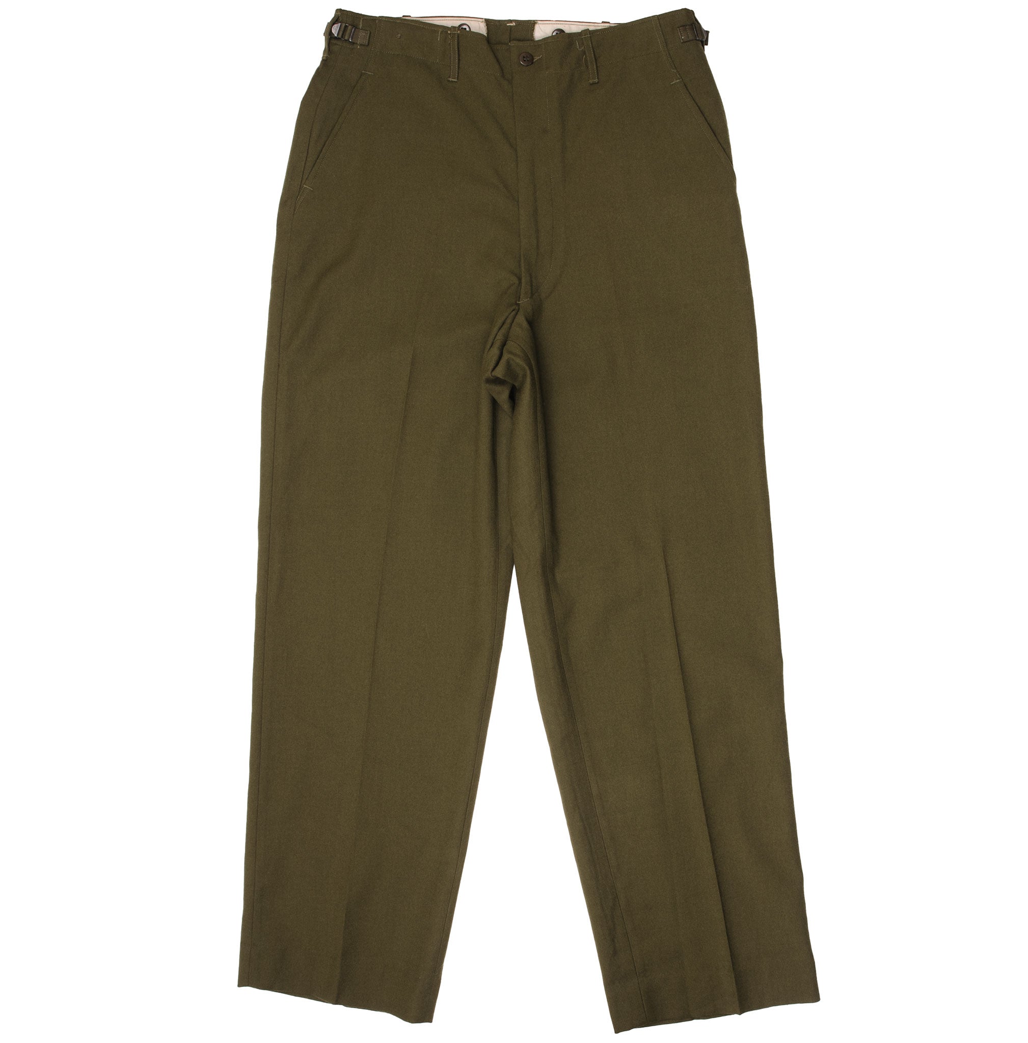 Vintage US Army M51 Field Wool Trousers - Korean War Era (1953) - Medium Long Size - Military Pants for Outdoor Activities & Historical Reenactments