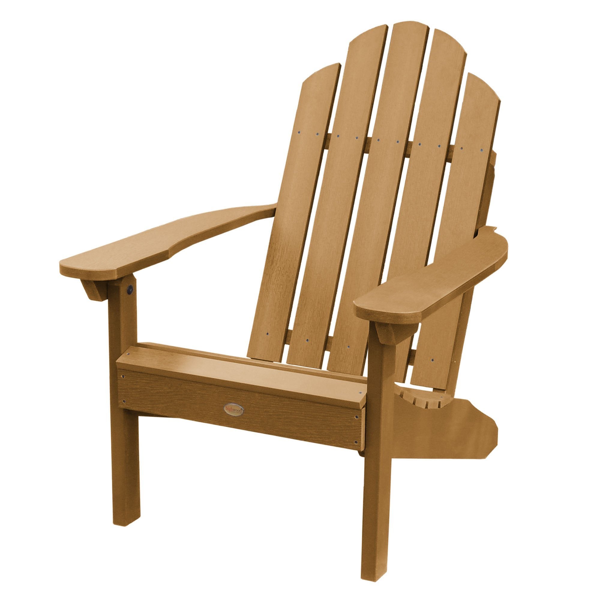 4 Classic Westport Adirondack Chairs with 2 Side Tables - Outdoor Patio Furniture Set for Garden, Deck, Poolside & Backyard Relaxation