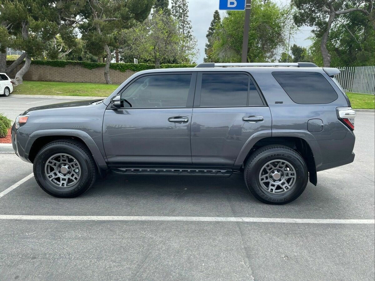 17 Inch Gunmetal Pro Style Alloy Wheels - Compatible with Toyota Tacoma, 4Runner, FJ Cruiser & Land Cruiser | Off-Road & Street Performance Upgrade for Trucks & SUVs