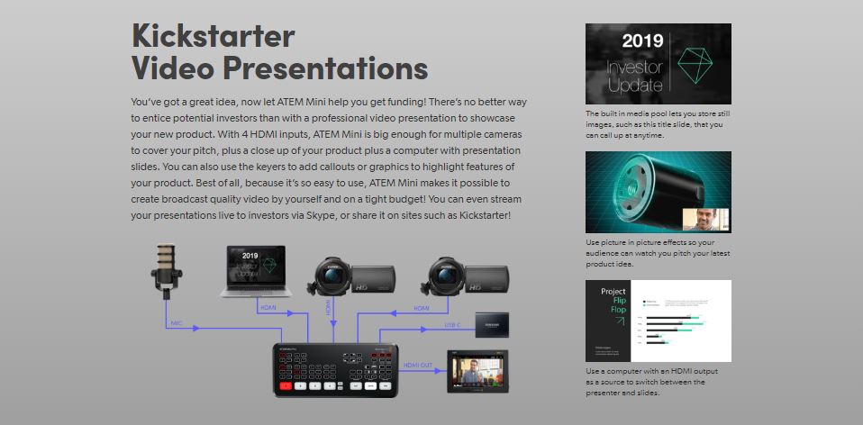 Blackmagic Design ATEM Mini Pro HDMI Live Streaming Switcher - Professional Video Mixer for YouTube, Twitch & Podcasting | Perfect for Home Studios & Live Events