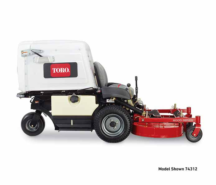 Toro 74315 8000 Series 42-Inch Direct Collect Z Ride-On Lawn Mower with Bagging Unit - Perfect for Large Yard Maintenance and Professional Landscaping