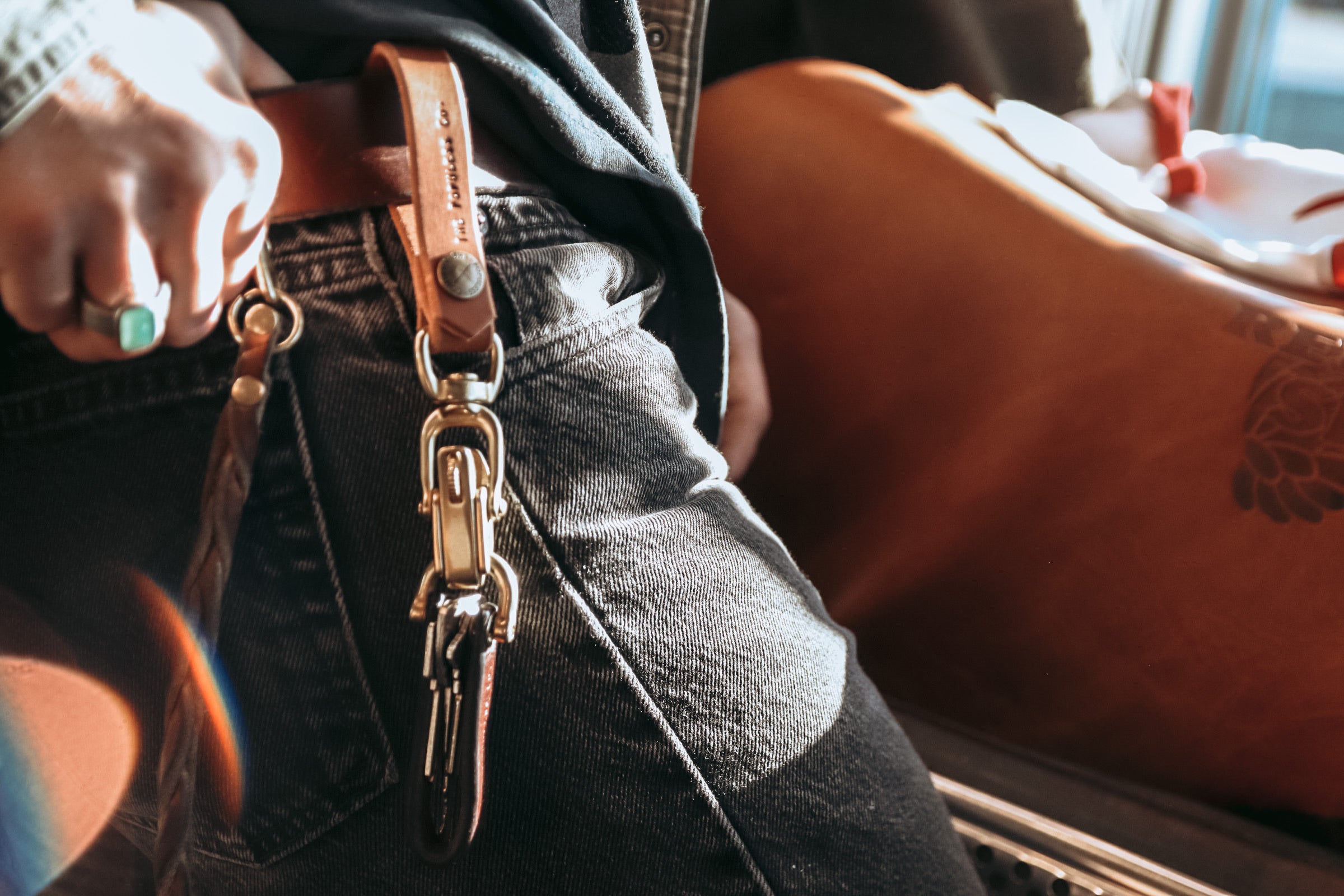 Rio Latigo Key Fob - Secure & Stylish Car Key Holder for Ford, Chevy, Dodge - Perfect for Everyday Use & Road Trips