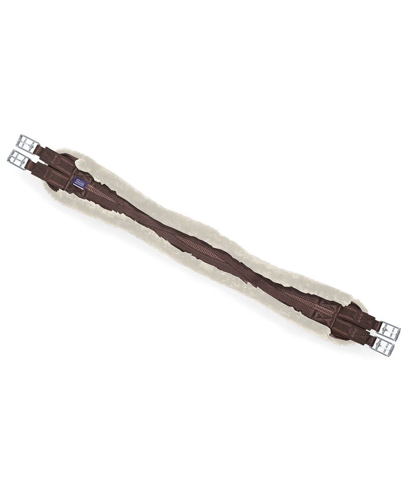 Shires Supafleece Contour Girth - Soft Horse Girth for Comfort & Performance - Perfect for Dressage, Jumping & Trail Riding