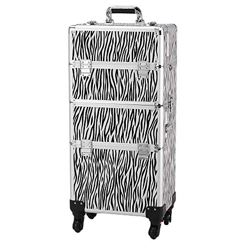 Acrylic Makeup Organizer with 4 Drawers - Stackable Cosmetic Storage for Skincare & Beauty Products