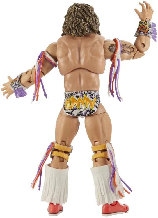 WWE Ultimate Edition Greatest Hits Ultimate Warrior Action Figure - Collectible Wrestling Toy for Fans & Display