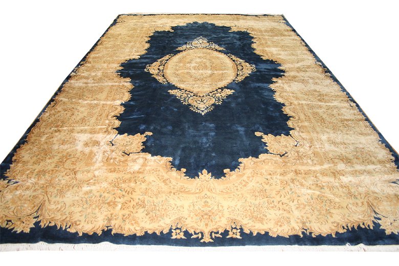 Antique Kerman Handwoven Traditional Persian Rug - 8x10 Oriental Wool Carpet JF4122 | Perfect for Living Room, Bedroom & Home Decor