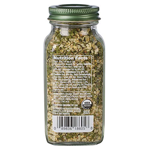 Simply Organic Garlic 'N Herb Seasoning - Certified Organic, 3.1 oz (Pack of 12) | All-Natural Spice Blend for Cooking, Baking & Grilling | Perfect for Pasta, Pizza, Roasted Vegetables & Meat Seasoning
